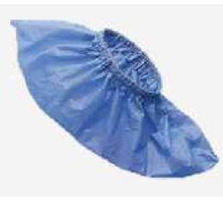 CALZARI MONOUSO BLU IMPER.100PZ