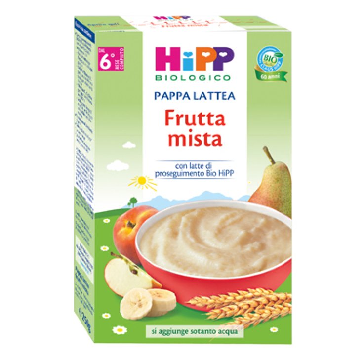 Hipp Bio Pap Lattea Frutta Mista 250g