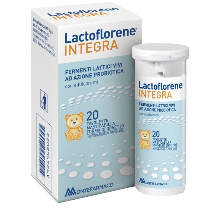 Lactoflorene Bimbi Intregratore 20 Tavolette Masticabili