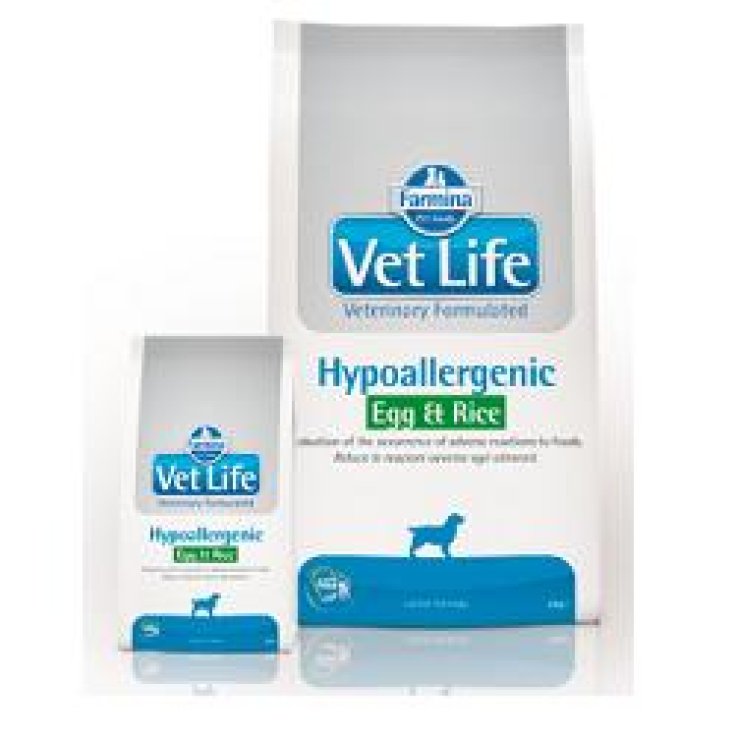 V VET LIFE HYPOALLERG DOG EGG&RI