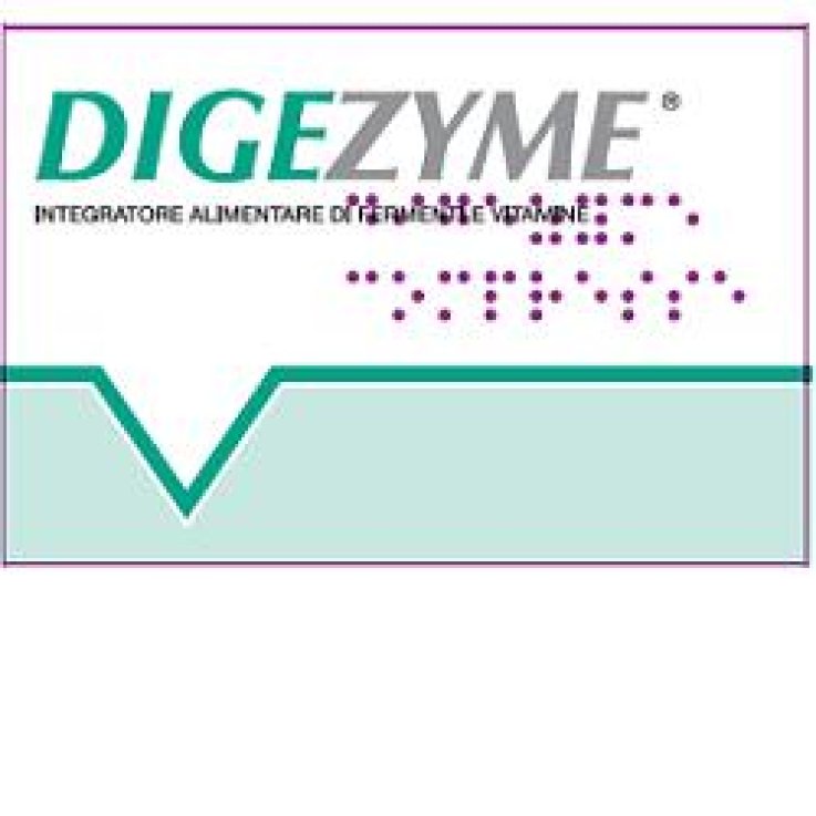Digezyme - Integratore Digestivo con Enzimi Digestivi - 20 Compresse