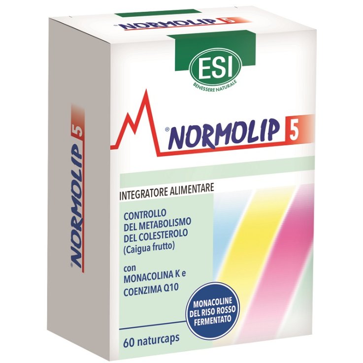 Esi Normolip 5 60 capsule Integratore per il controllo del colesterolo 