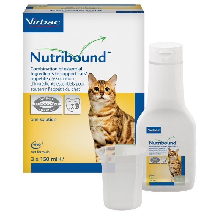 NUTRIBOUND GATTO 3FLX150ML