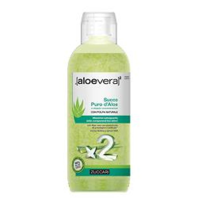 Aloevera2 succo puro d'aloe doppia concentrazione