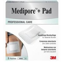 MEDIPORE+PAD MED 10X20 5PZ TNT2R