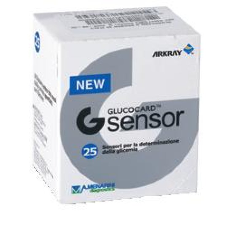 GLUCOCARD G SENSOR 25STR