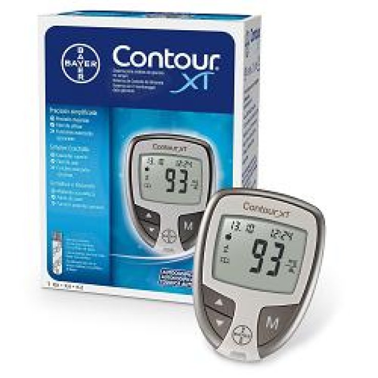 CONTOUR XT GLUCOMETRO +10STR