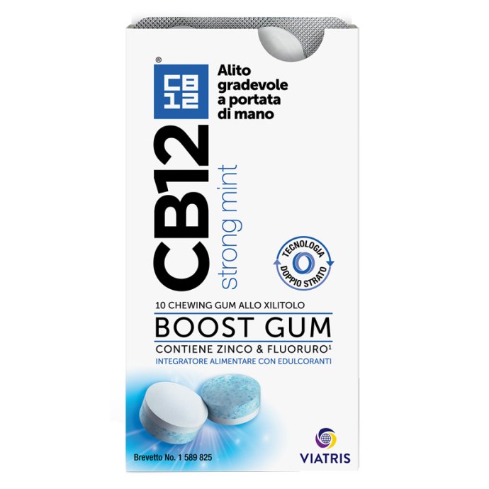CB12 Boost Chewing-Gum Alito Fresco 10 Pezzi
