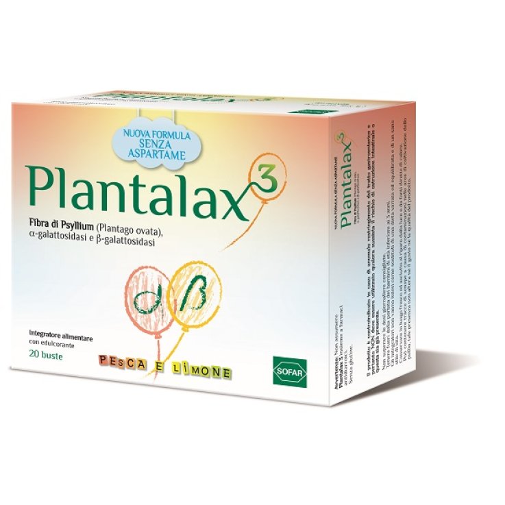 PLANTALAX 3 PESCA/LIMONE20BUST