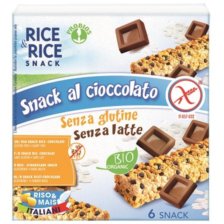 R&R Snack Riso Ciocc.6x21g