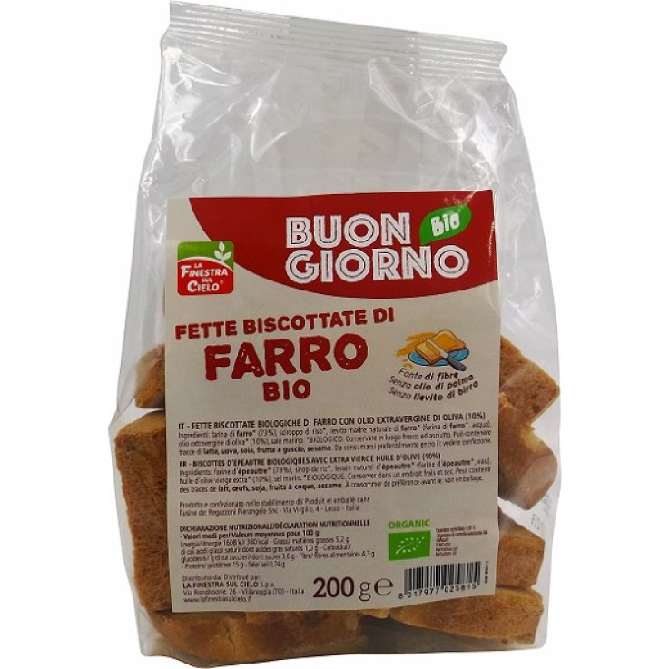 FETTE BISCOTTATE FARRO SL BIO