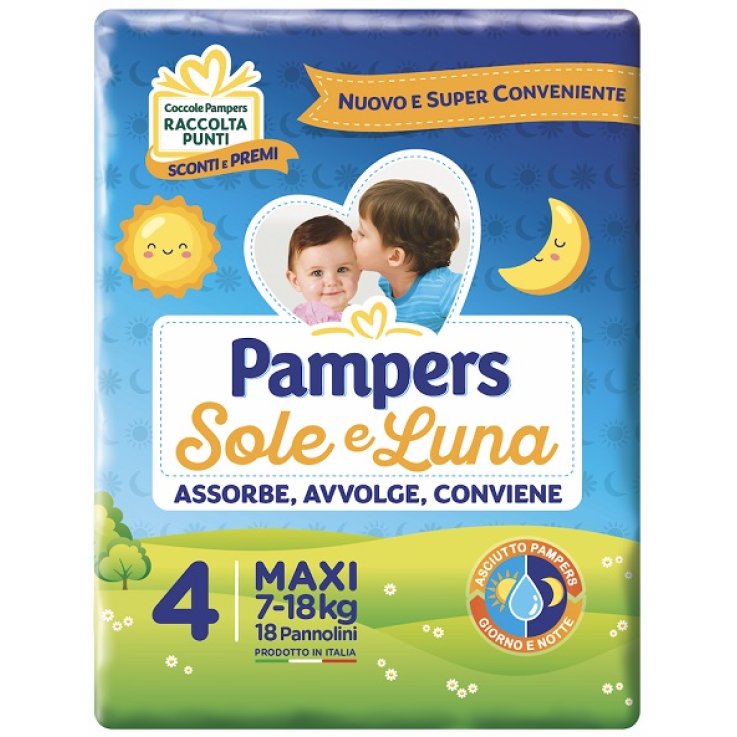 PAMPERS SOLE&LUNA MAXI 18PZ