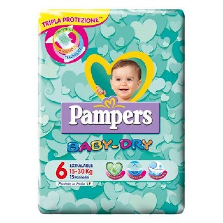 PAMPERS BD DWCT NO FLASH XL 15