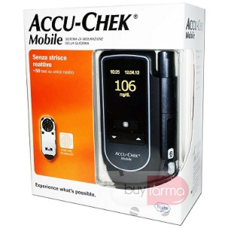 ACCU-CHEK MOBILE 50pz strisce misurazione glicemia 