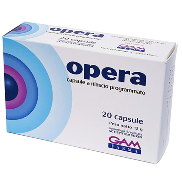 Opera® – Integratore alimentare per dolore infiammazione e gonfiore (20 capsule)