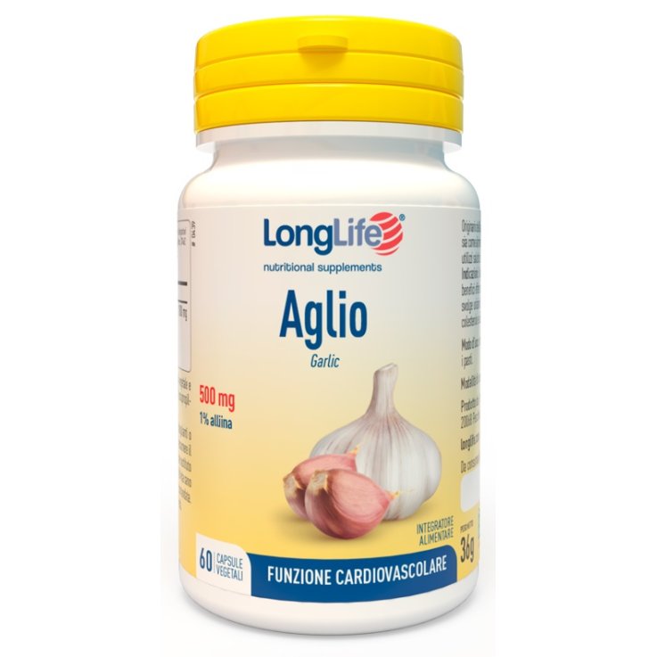 LONGLIFE AGLIO 500MG 60CPS(VEGET
