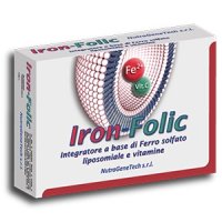 Iron folic integratore alimentare a base di ferro, acido folico e vitamine 30 capsule
