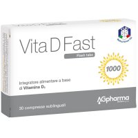 Vita d fast integratore alimentare di vitamina d 30 compresse