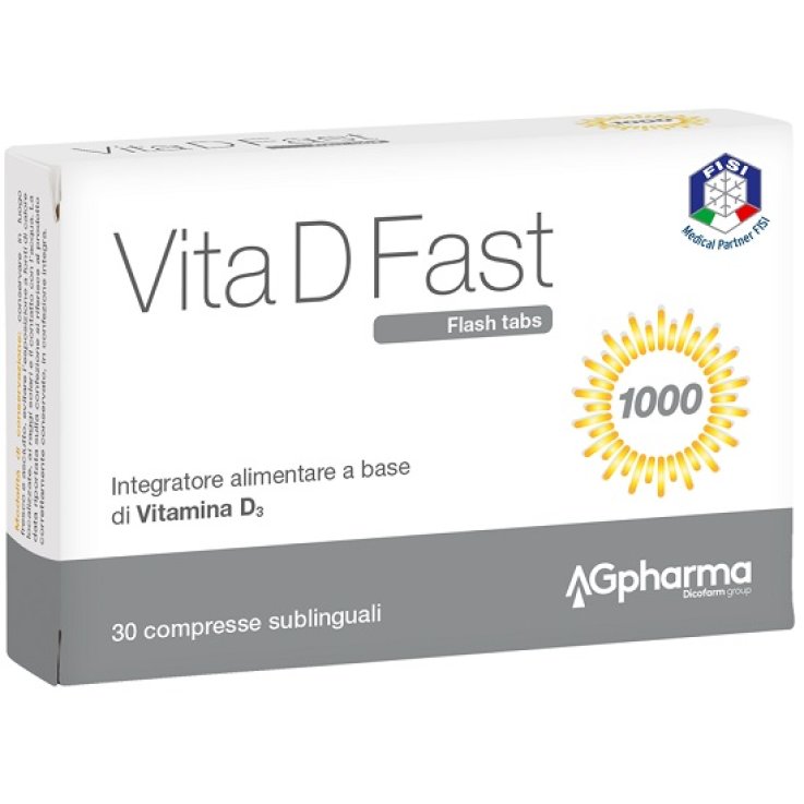 Vita d fast integratore alimentare di vitamina d 30 compresse