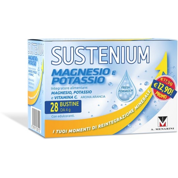 Sustenium Magnesio E Potassio 28 Bustine