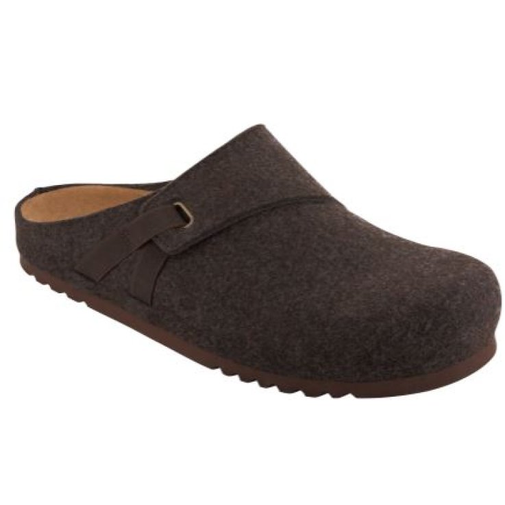 EYDEN FELT+EL MENS DK BROWN 39