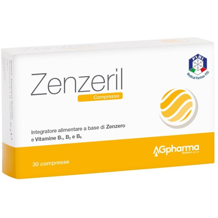 Zenzeril 30 compresse - Integratore Alimentare per la Digestione e il Benessere Gastrointestinale
