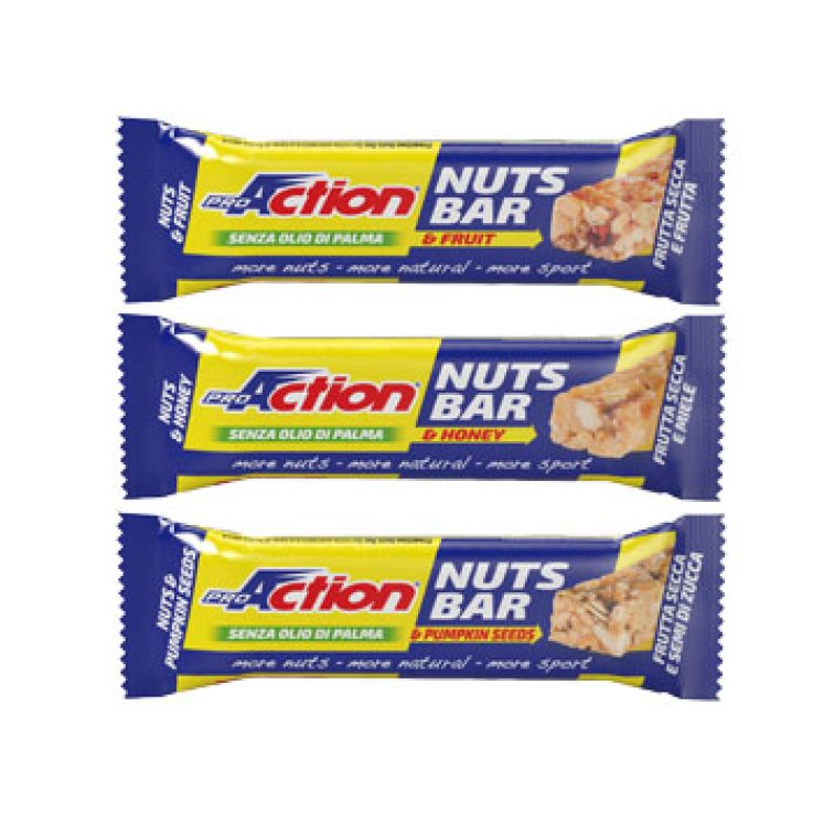 PROACTION NUTS BAR ENERGIA FRUTT