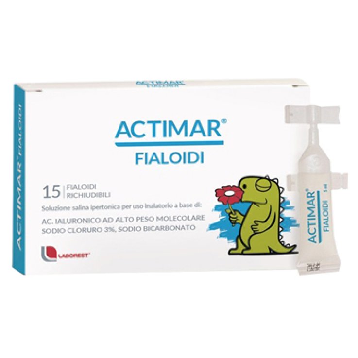 Actimar Iso Fialoidi Kit 15 Fialoidi Da 5ml Con Nebulizzatore Nasale