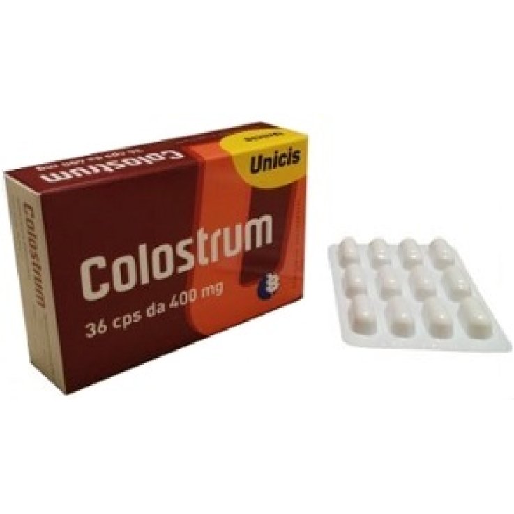 COLOSTRUM UNICIS 36CPS 400MG (CO