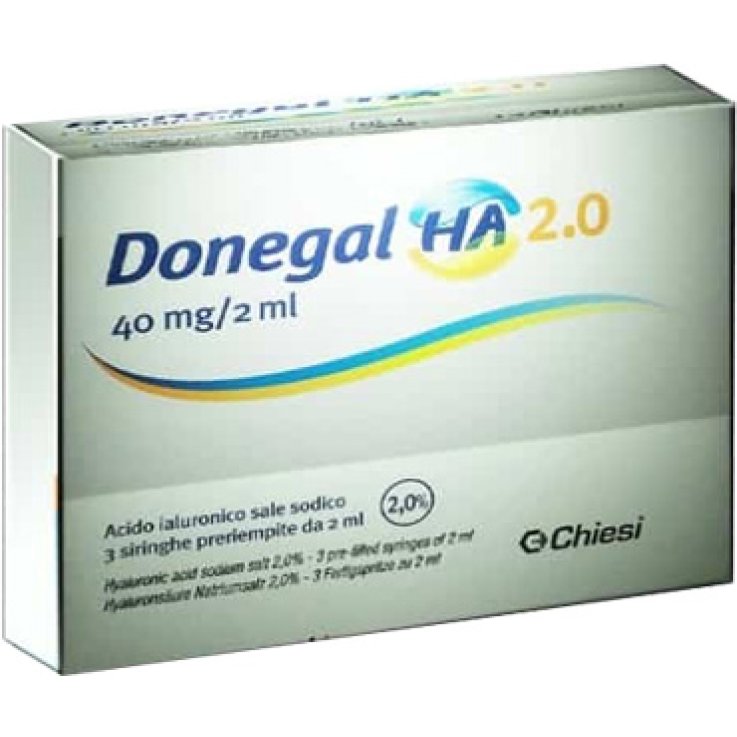 Donegal Ha 2.0 40 Mg 2 ml 3 Siringhe Acido Ialuronico