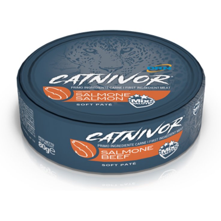 V CATNIVOR SALMONE 80GR UMIDO CA