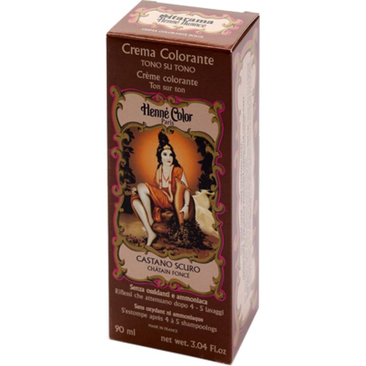 HENNE' CASTANO SCURO CREMA 90ML