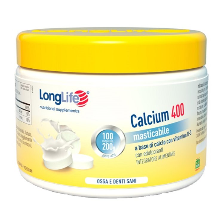 LONGLIFE CALCIUM400 LATTE100CP