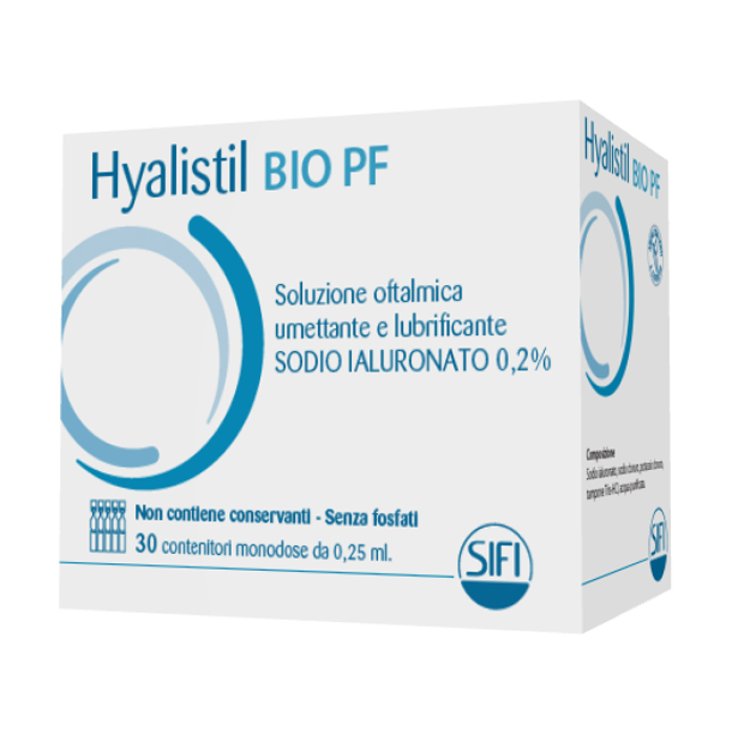 Hyalistil Bio Pf Soluzione Oftalmica Acido Ialuronico 0,2% 30x0,25ml