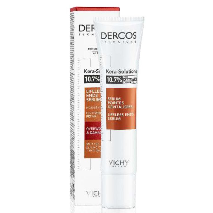 Vichy Dercos Kera-Solutions - Siero Sigilla Punte per Capelli Danneggiati  