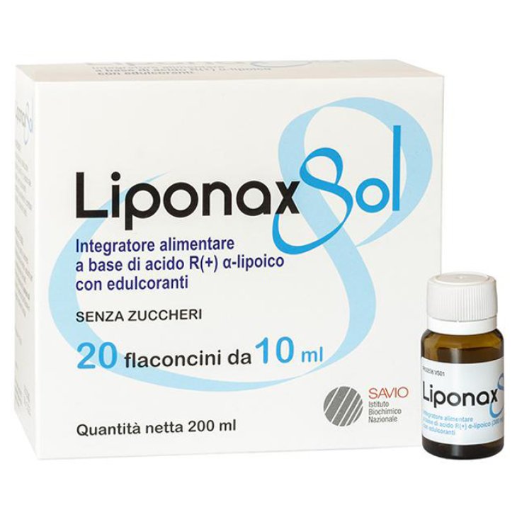Liponax Soluzione 20 Flaconcini 10ml
