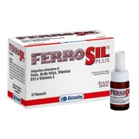 FERROSIL PLUS 12FL 10ML S/G(FER/