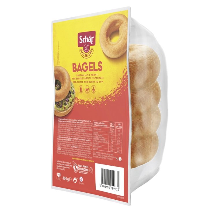 SCHAR BAGELS 4X100G S/G/LATTOS