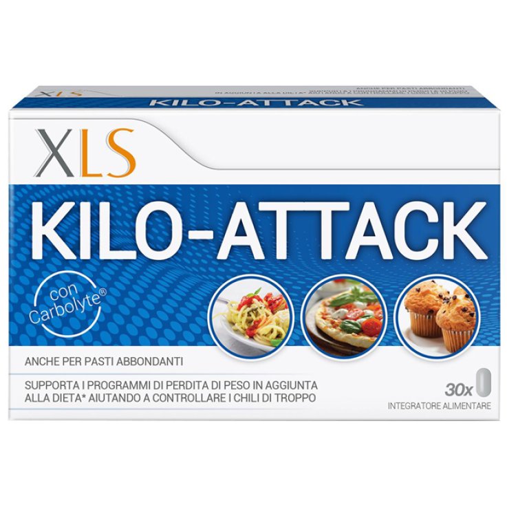 Xls kilo-attack integratore alimentare per il controllo del peso 30 compresse 