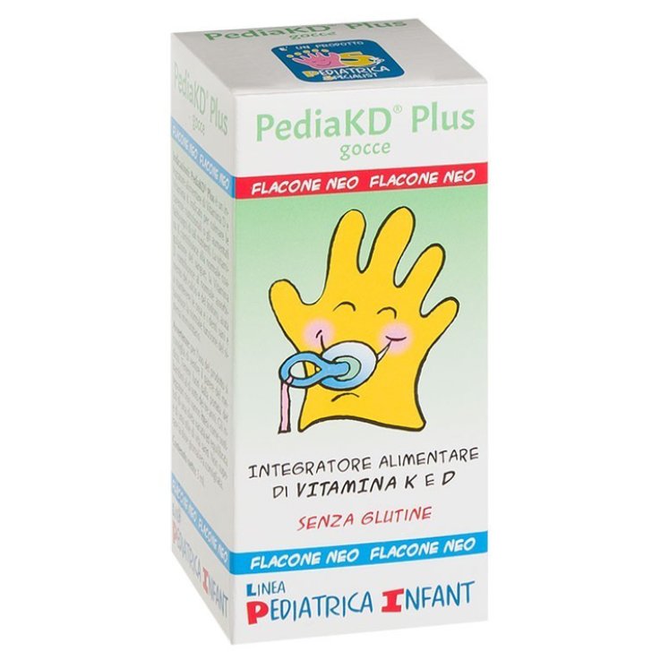 PediaKD Plus - Gocce di Vitamina D e K per Bambini