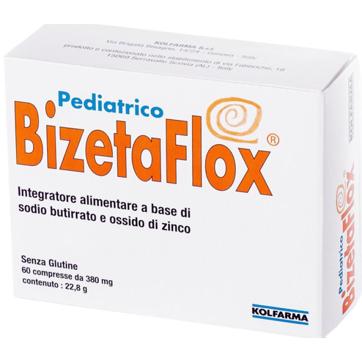 BIZETAFLOX PEDIATRICO 60CPR S/G(