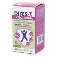 DIFES-X LATTOFERRINA 200 30CPR S