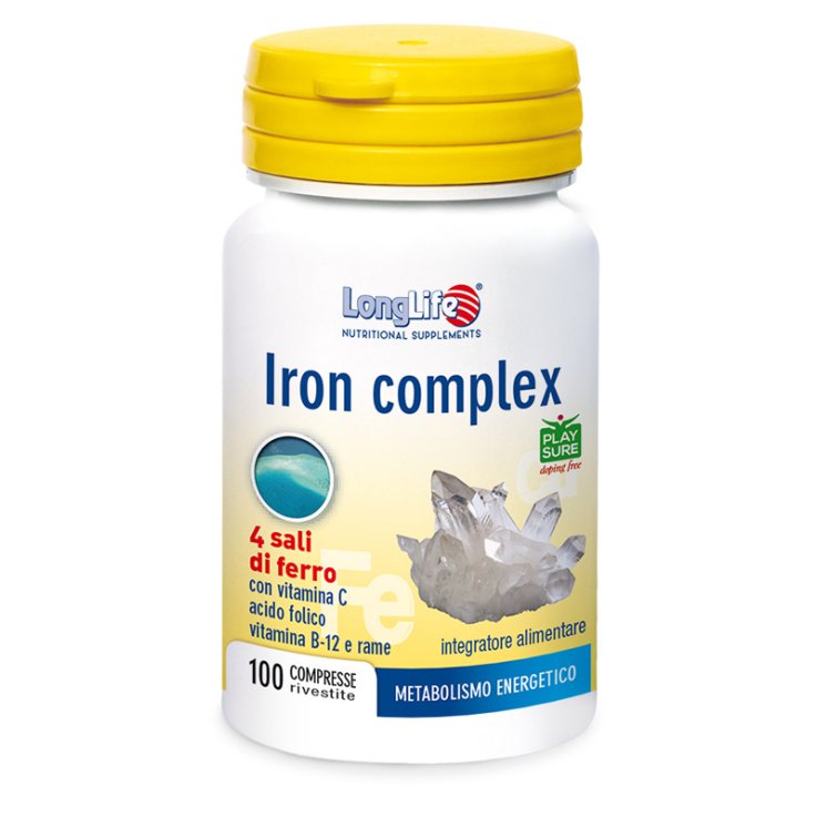 LONGLIFE IRON COMPLEX 100CPR S/G