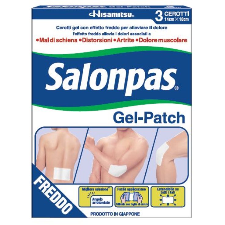 SALONPAS GEL PATCH 3CEROTTI