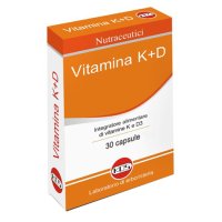 VITAMINA K+D VEGETALE 30CPS KOS