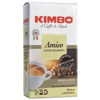 Kimbo Amico Caffè Macinato Decerato 225g