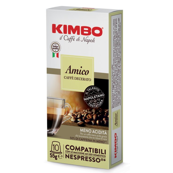 KIMBO AMICO CAFFE'DECERATO 10CPS