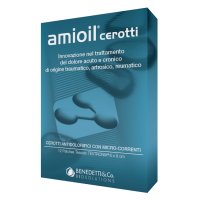 Amioil Cerotti: Confezione da 12 Cerotti per il Trattamento del Dolore Muscolare e Articolare  