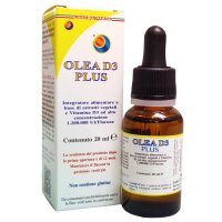 Olea D3 Plus 20ml - Integratore Vitamina D3 ad Alta Potenza