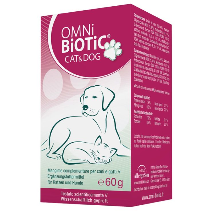 V OMNI BIOTIC CAT&DOG POLV 60GR